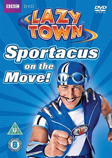Lazytown Sportacus On The Move Reino Unido Dvd Amazones Tv