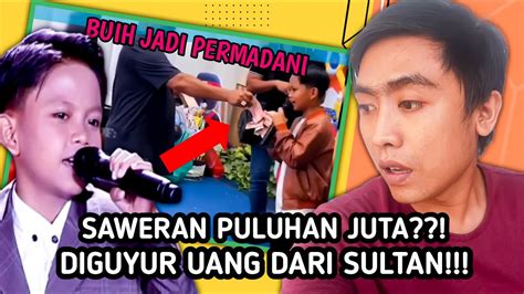 Berjuta Juta 😮‼️ Reaksi Farel Prayoga Disawer Sama Bapak Sultan Youtube