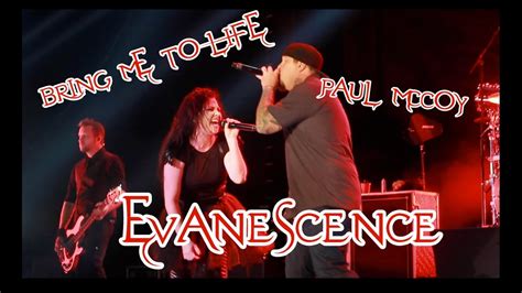 Bring Me To Life Evanescence With Paul Mccoy Live Youtube