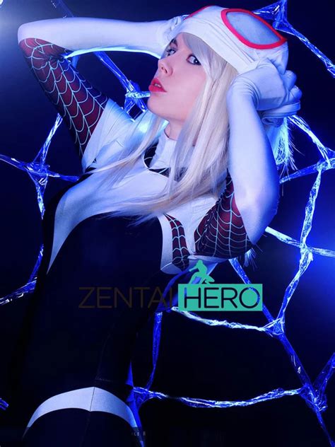 Free Shipping Dhl The Amazing 3d Printed Spider Gwen Stacy Costume Zentai Spiderman Female