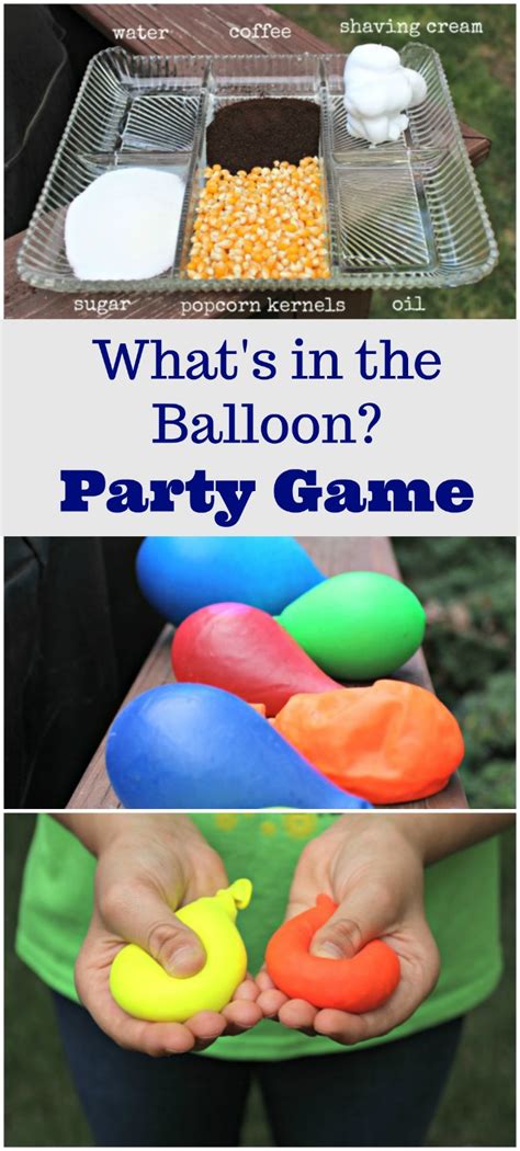 Fun Party Games Guess Whats In The Balloon Edventures With Kids