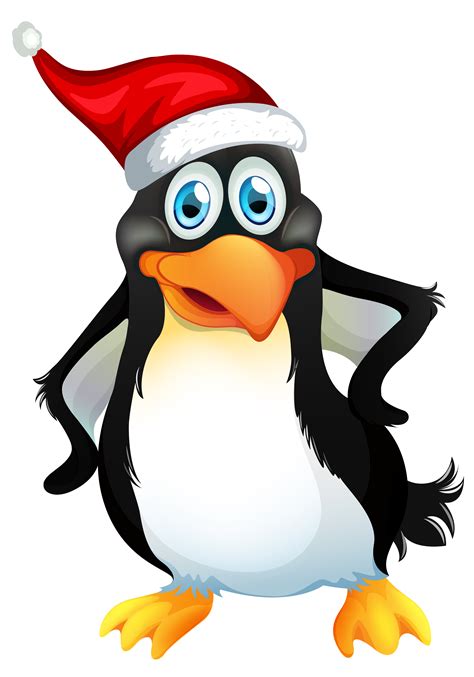 A Christmas Penguin Character 363065 Vector Art At Vecteezy