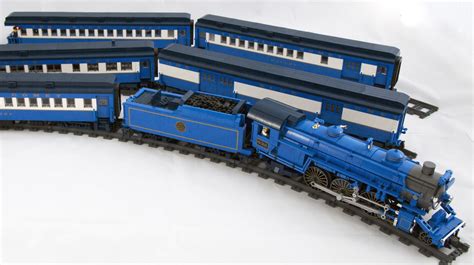 A Tail Of The Blue Comet The Seashores Finest Train In Lego By Cale