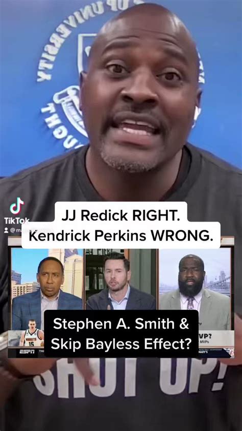 Marcellus Wiley 🧢 On Twitter Kendrick Perkins Was Wrong In His Debate With Jj Redick Is