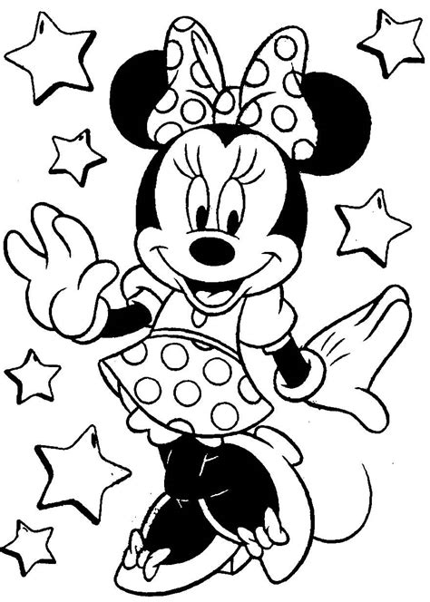 Desenhos De Minnie Para Colorir Pop Lembrancinhas