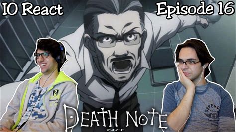 Death Note Episode 16 Decision Reaction Youtube