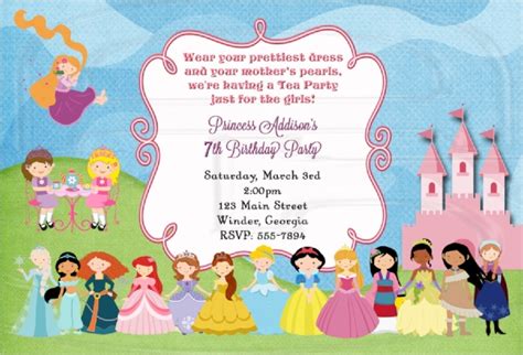 Free 21 Sample Tea Party Invitation Templates In Ms Word Psd Ai