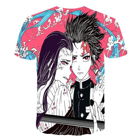 T Shirt Tanjiro And Nezuko Demon Slayer