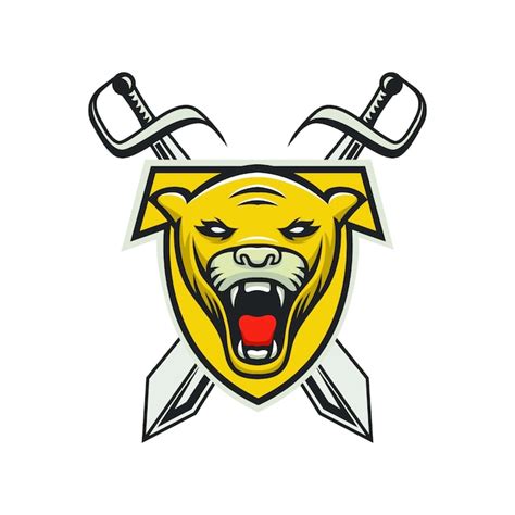 Premium Vector Panther Logo Mascot Design