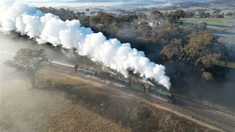Australian Steam Locomotives 3526 And 3642 Bathurst To Wimbledon Trips