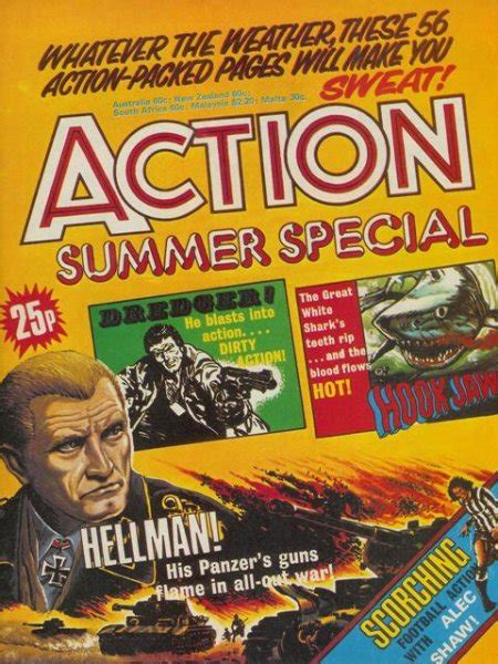 The Comic Book Price Guide For Great Britain Action Summerholiday