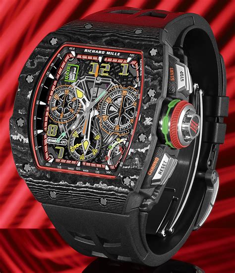 Richard Mille Rm 65 01 Flyback Chronograph Carbon Ubicaciondepersonas