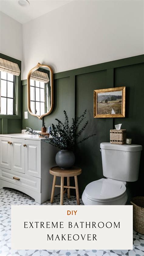 Moody Bathroom Dark Green Bathrooms Green Bathroom Decor Girls