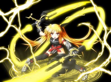 A few of these group. anime girl with lightning | Lightning Girl Anime | 9~the ...