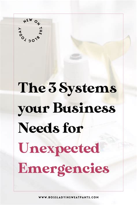 The 3 Systems Your Business Needs For Unexpected Emergencies