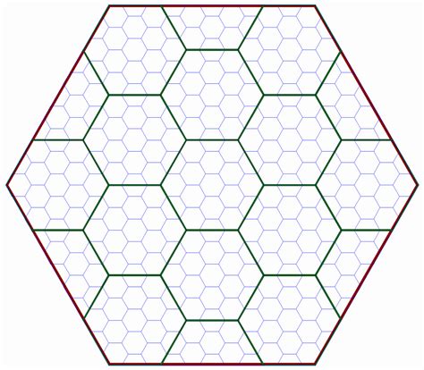 How Can You Zoom In On Hex Grids Like Going From One Scale On A Map To