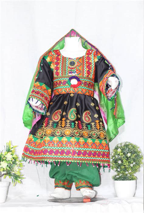 Afghani Traditional Frock Afghani Dress Kochyana