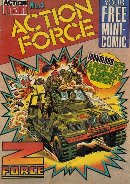 Action Force Mini Comic Vol 1 3 Albion British Comics Database Wiki