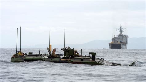 Marine Corps Reveals New Amphibious Combat Vehicle Problems