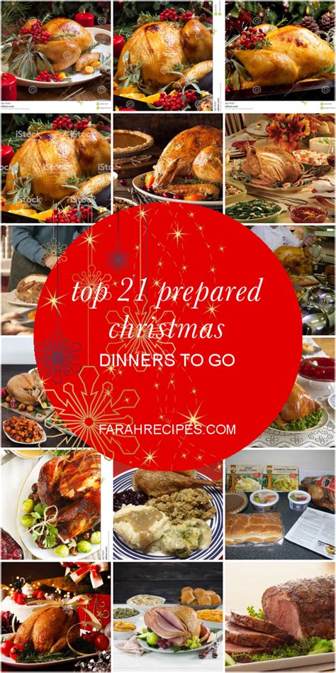 11/26/17 my mom ordered the publix thanksgiving dinner service for 18 and it was terrible!she is so embarrassed. Top 21 Prepared Christmas Dinners to Go - Most Popular ...