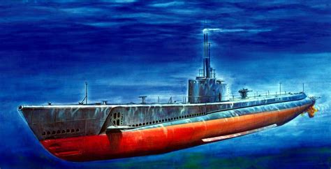 Uss Gato Class Submarine Wwii Naval Pinterest Military Art