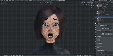 3d store zbrush and blender character models download rigged stylized character girl sarah