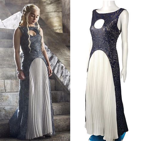 Daenerys Targaryen Qarth Dress Costumes Game Of Thrones Game Of