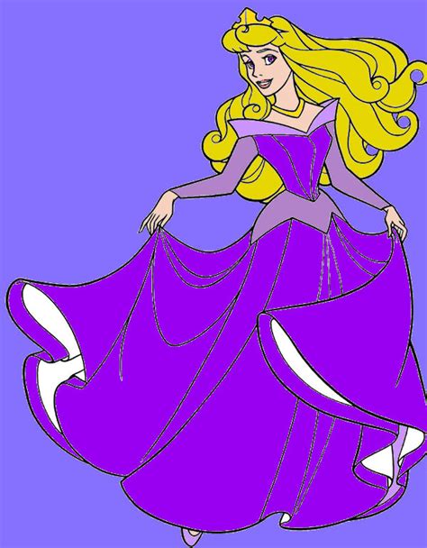 Auroras Purple Dress Disney Princess Fan Art 36200909 Fanpop