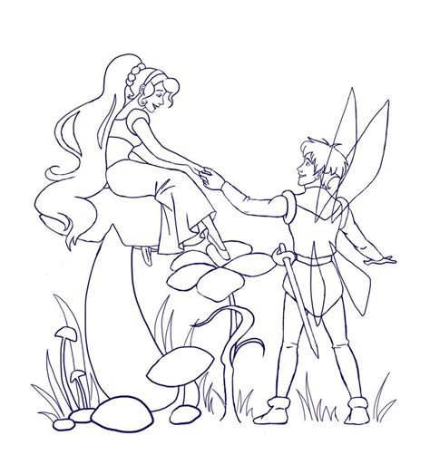 Barbie Thumbelina 27 Coloring Page Printable Porn Sex Picture