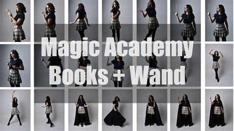 Artstation X120 Magic Academy Pose Reference Pack Resources