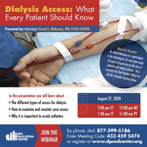 Dialysis Access What Every Patient Should Know Dialysis Patient Citizens Education Center