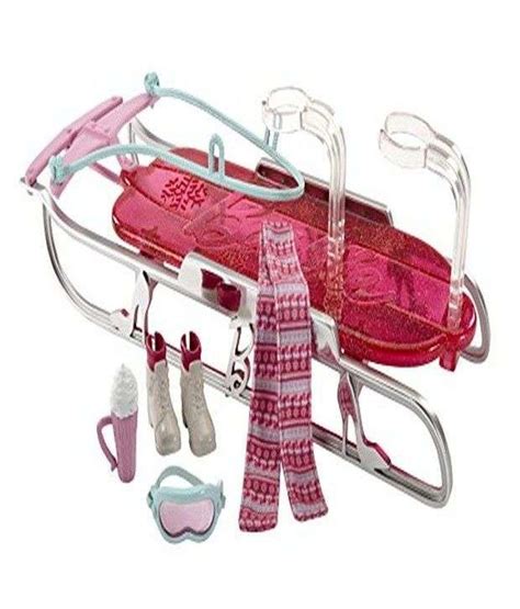 Barbie Lets Go Sled Toboggan Accessory Pack Buy Barbie Lets Go Sled Toboggan Accessory Pack