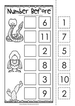 Ordering Numbers to 10 - Cut and Paste (Order Numbers One to Ten