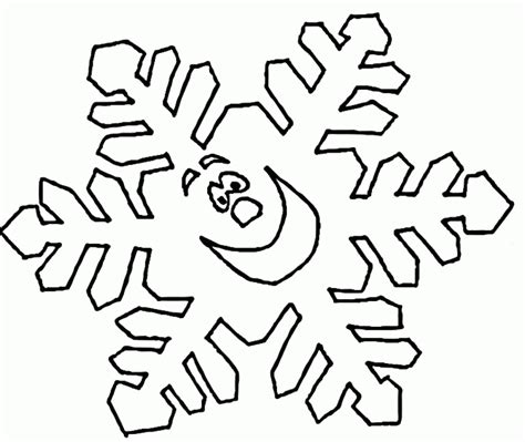Snowflake coloring pages for adults. Snowflake Coloring Pages For Preschoolers - Coloring Home