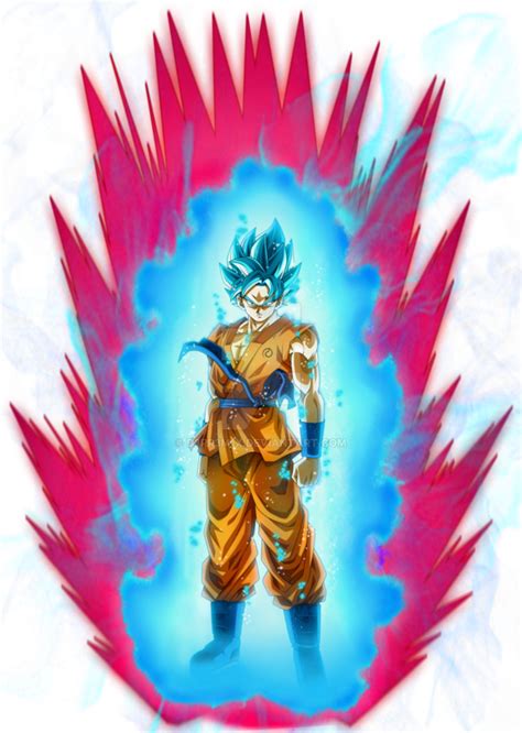 Goku ssj blue (kaioken) vs. GOKU SSJ BLUE KAIOKEN by D3RR3M1X on DeviantArt