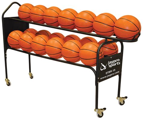Jaypro Dtbr 19 Deluxe Basketball Training Ball Rack