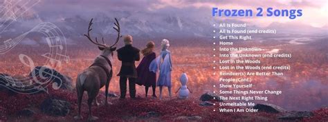 14 Frozen 2 Songs To Remember