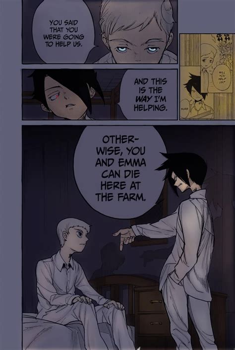Manga Colored This Norman And Ray Panel Rthepromisedneverland