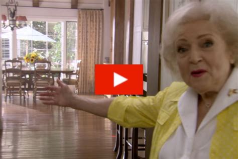 Betty White Gave The Most Hilarious Tour Of Her Own House Rare