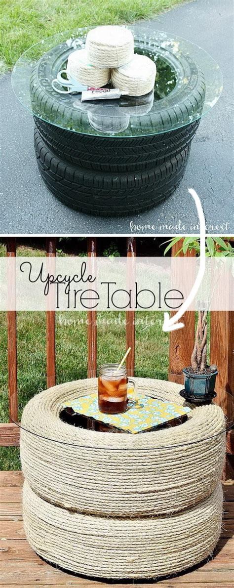 We recently added a pool and deck to our home and added some tables with chairs along with umbrellas to the mix. 40+ Awesome DIY Side Table Ideas for Outdoors and Indoors ...