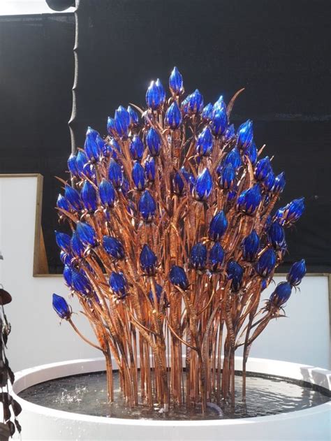 Outdoor Stained Glass Yard Art Garden Chelsea Flower Show Quist In Hand