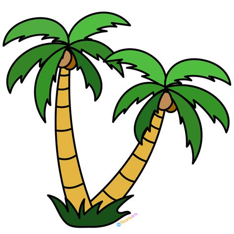 Free Palm Trees Clipart Royalty Free Pearly Arts