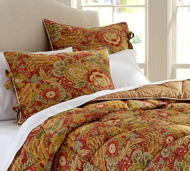 Pottery barn offers wide arrays of home decor products suitable for indoors and outdoors. Helena Reversible Comforter - Red | Pottery Barn