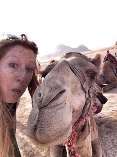 Camelfie Selfies With Camels Go Viral On Social Media In Pictures