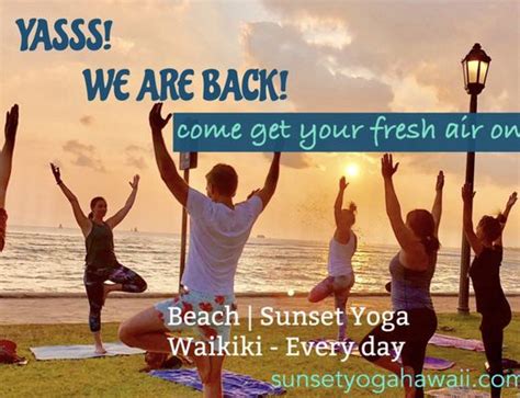 beach sunset yoga hawaii waikiki 155 photos and 152 reviews 2735 kalakaua ave honolulu