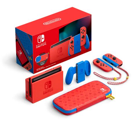 The Nintendo Switch Mario Red And Blue Edition Is Available To Pre