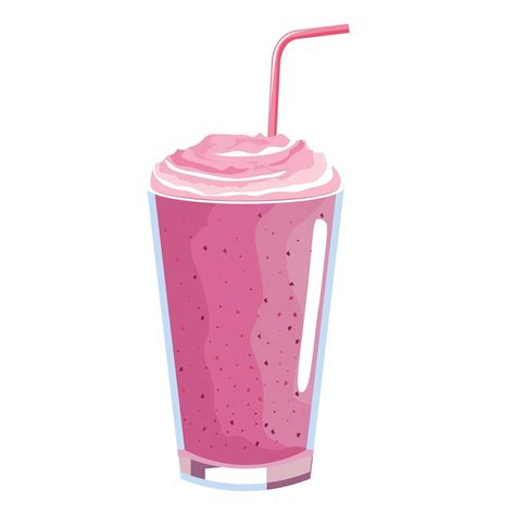 fresh red smoothie 6061344 vector art at vecteezy