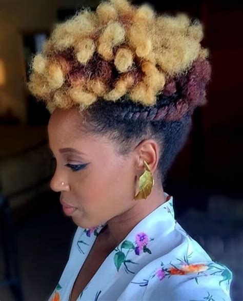 Famous Concept 29 Simple Updos For Short Natural Hair