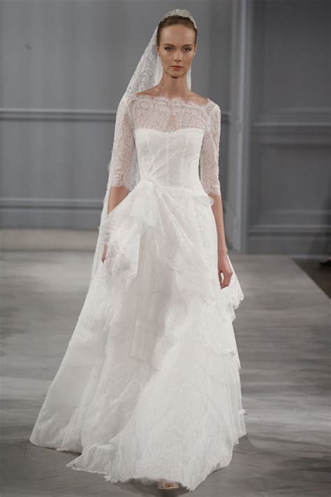 2014 Monique Lhuillier Wedding Dresses Collection New