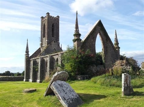 Ballinafagh Church Kildare Ireland Visions Of The Past